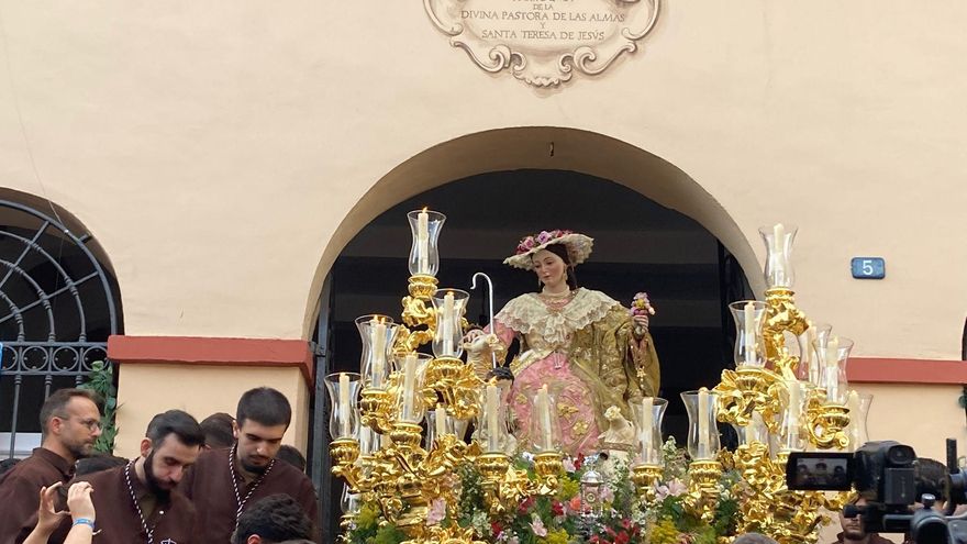 Traslado de la Divina Pastora a la Catedral para su coronación canónica