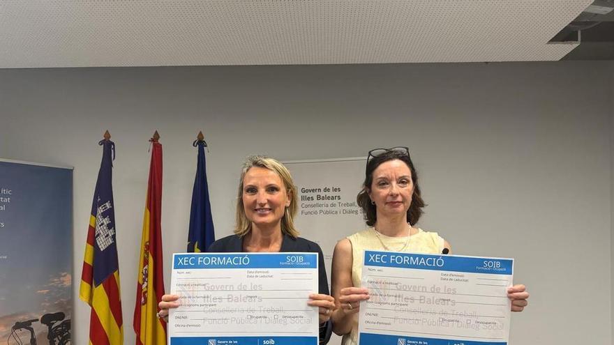 Más de 1.000 cheques formación impulsan la formación laboral en Baleares