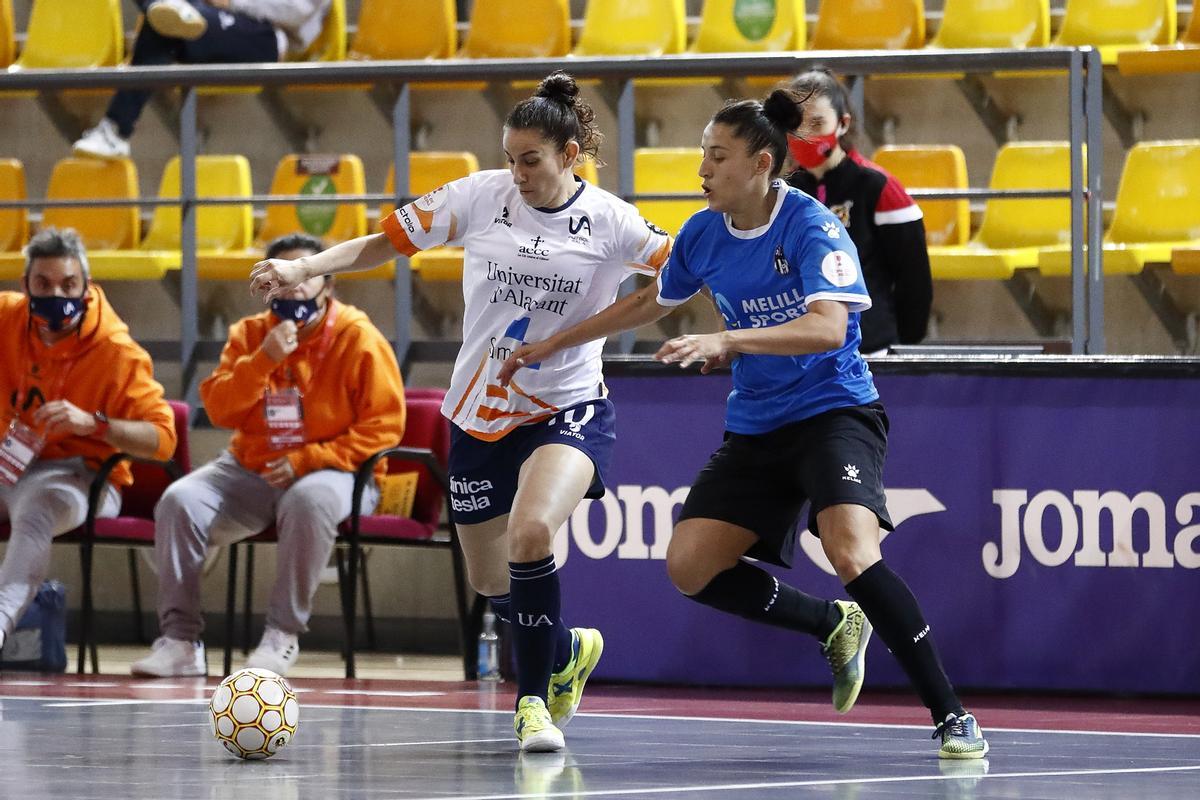 La UA no estará en la final de la Copa de la Reina (7-2)