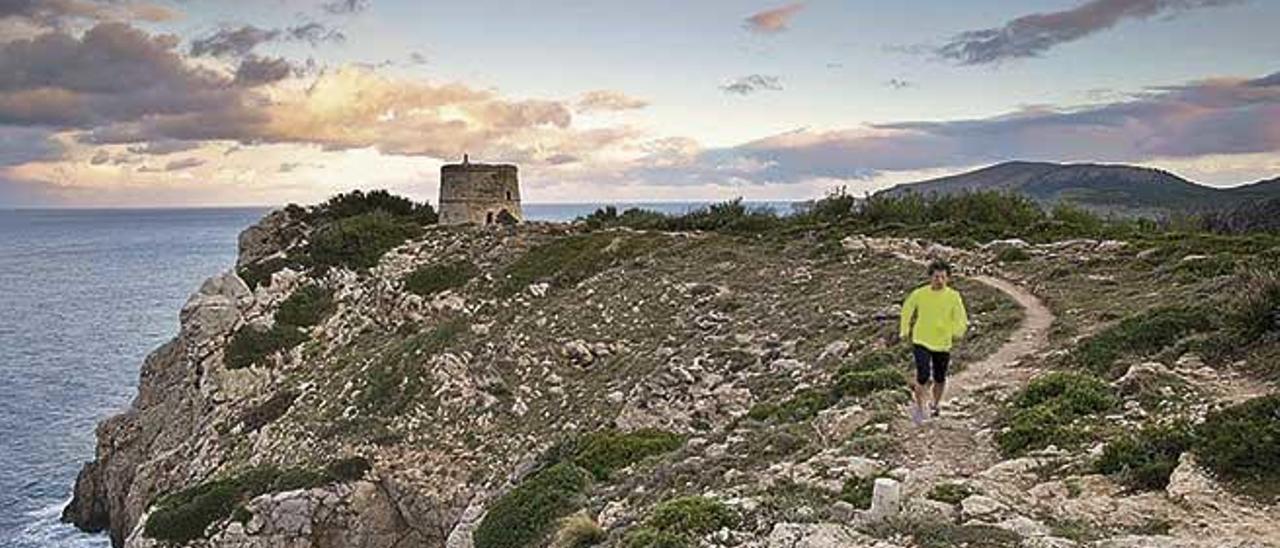 Una torre de la costa.