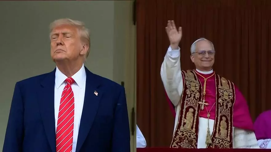 La reacción de Donald Trump al histórico nombramiento del primer Papa estadounidense