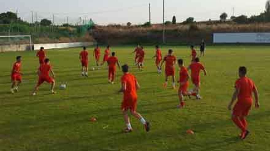 El Zamora CF realizó ayer su segundo entrenamiento de la pretemporada.