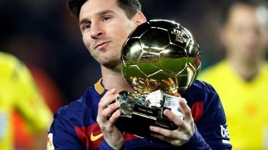 Messi guanya la Pilota d'Or