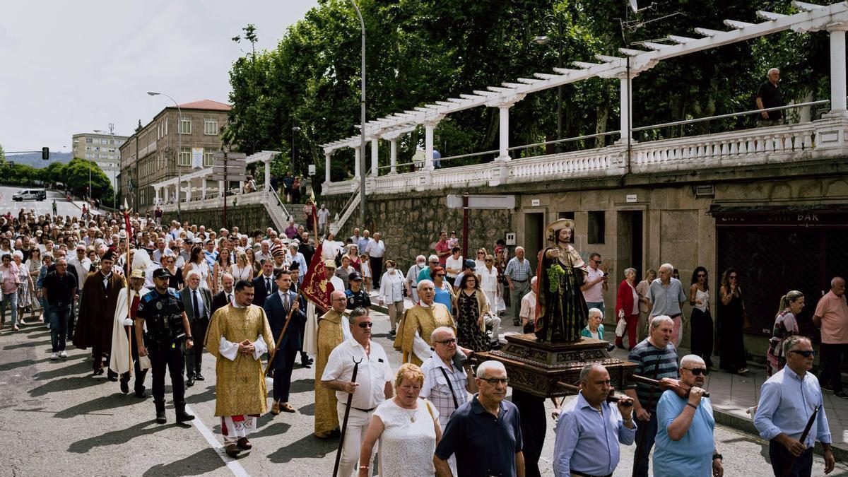 El barrio ourensano de A Ponte festeja a Santiago Apóstol
