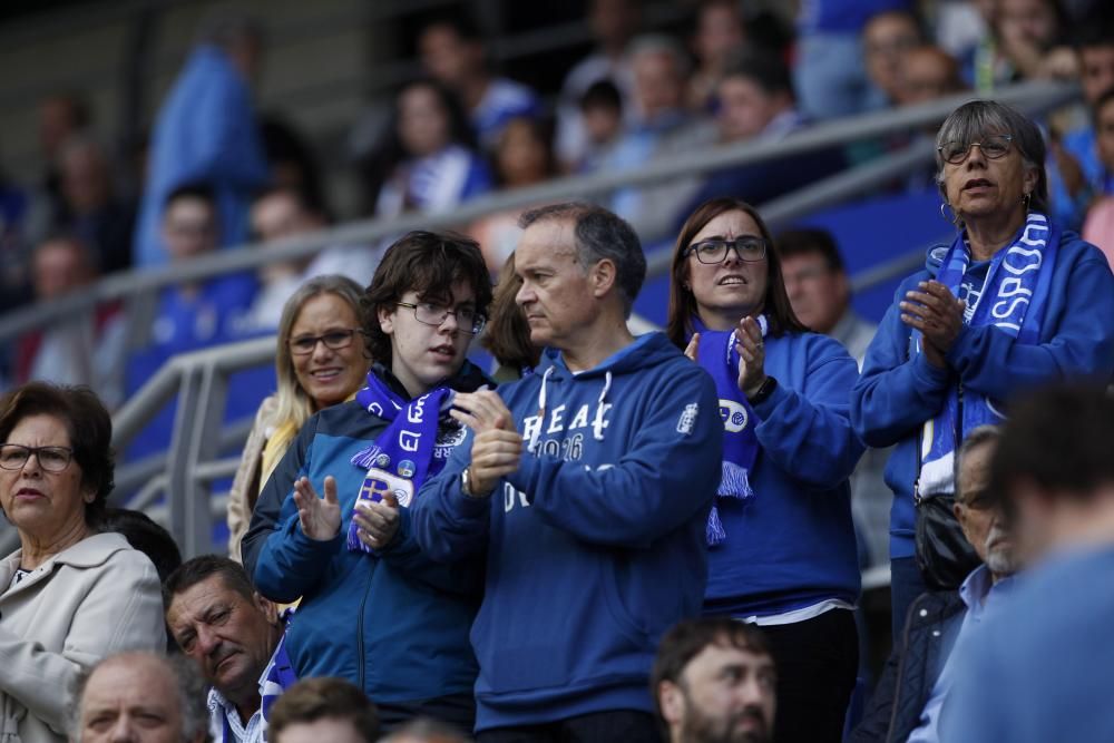 El partido del Oviedo ante el Numancia, en imágenes.