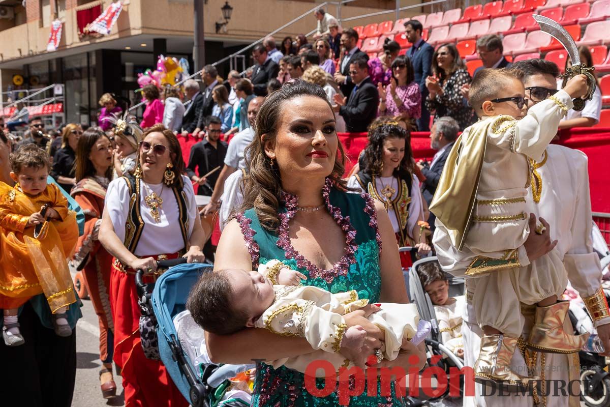 Desfile infantil del Bando Moro en las Fiestas de Caravaca