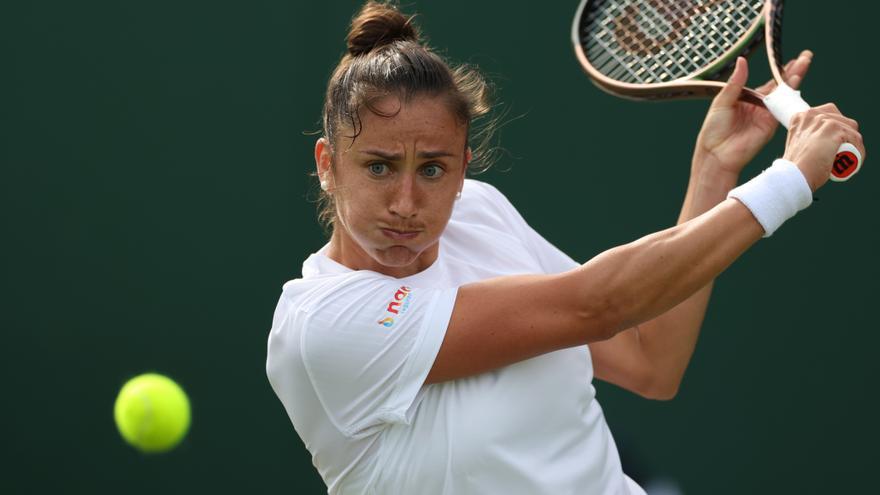 Sara Sorribes, en busca de la Final de Dobles en Wimbledon