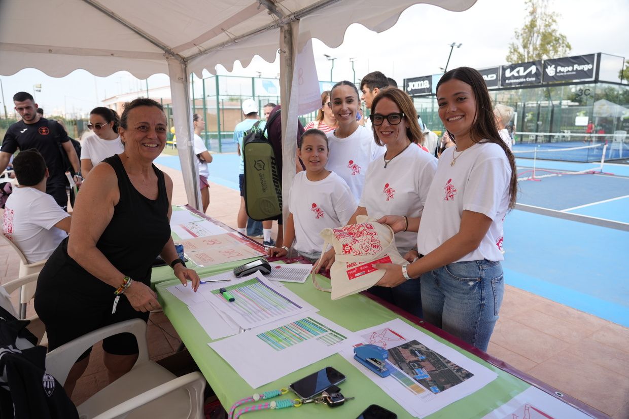 Alta participación en el IV Torneo de Pádel Solidario de la Gaiata Sequiol