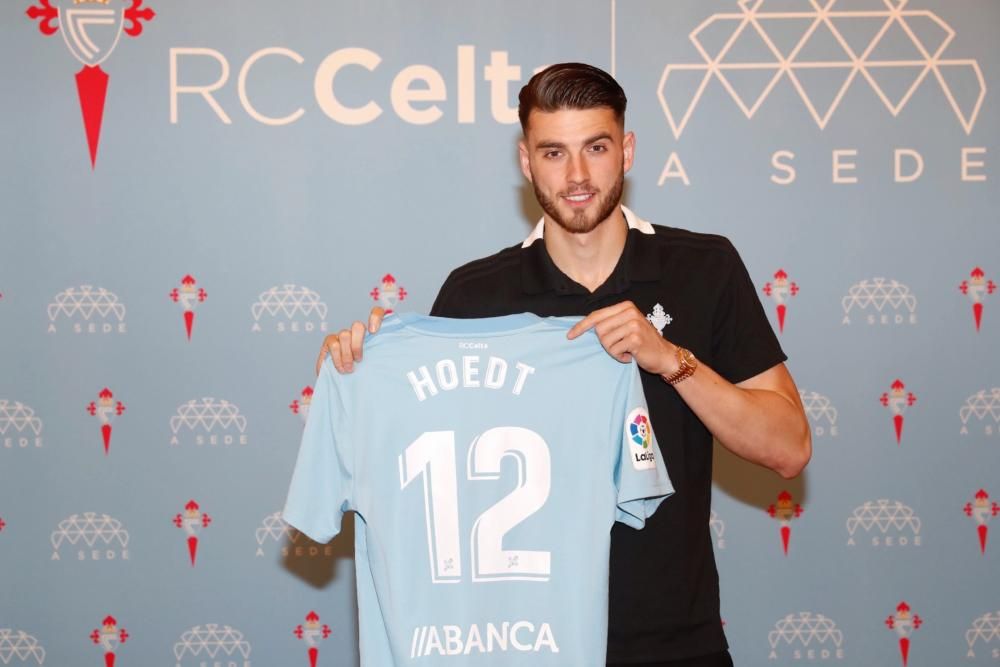 Presentación de Hoedt, esta mañana en A Sede