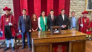 Salta la sorpresa en Morella: La crónica de la investidura de Bernabé Sangüesa (Independents) como alcalde con apoyo del PP y el final de 32 años del PSPV