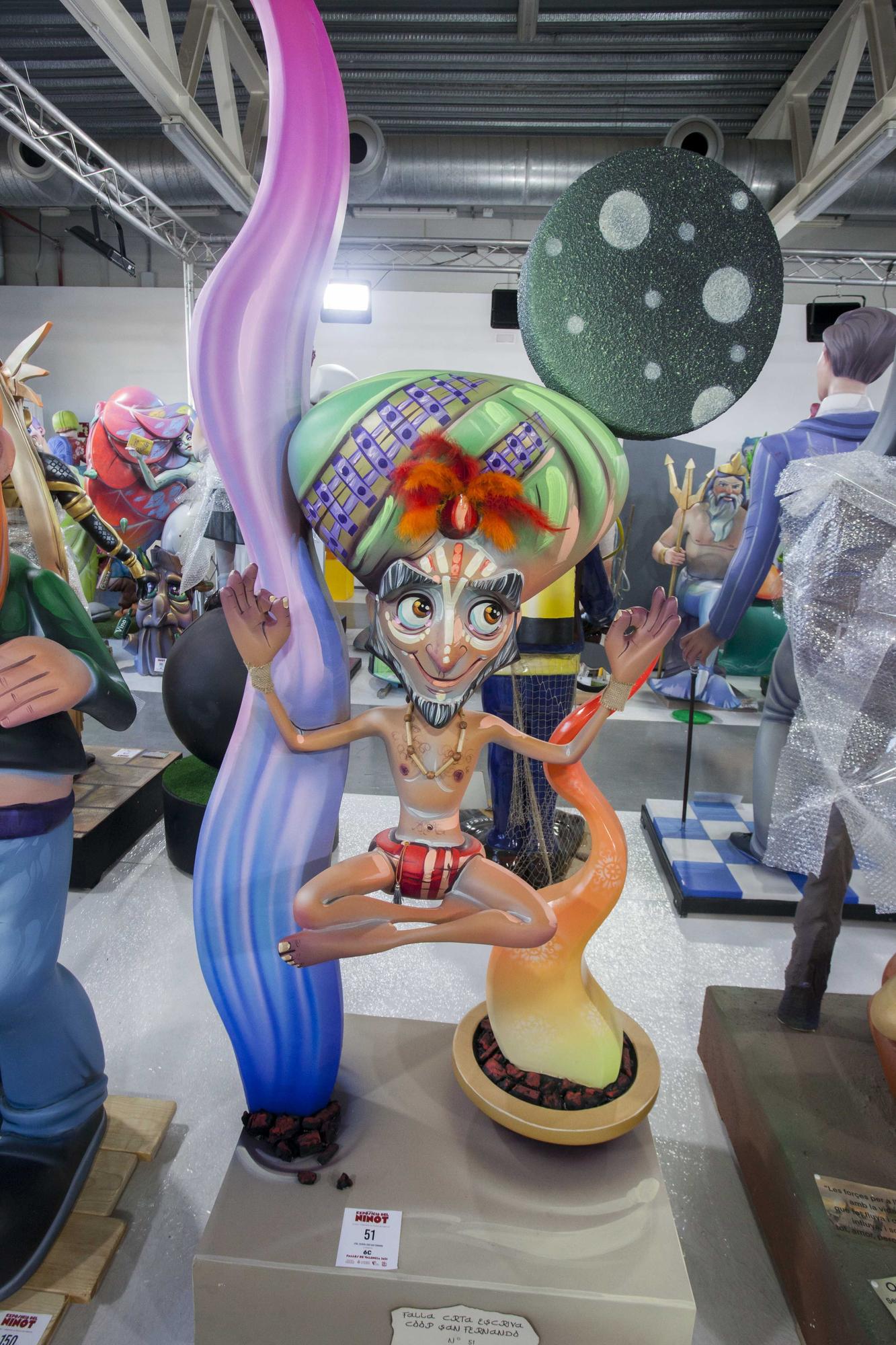 Fallas 2021. La actualidad en una Exposición del Ninot de dos años