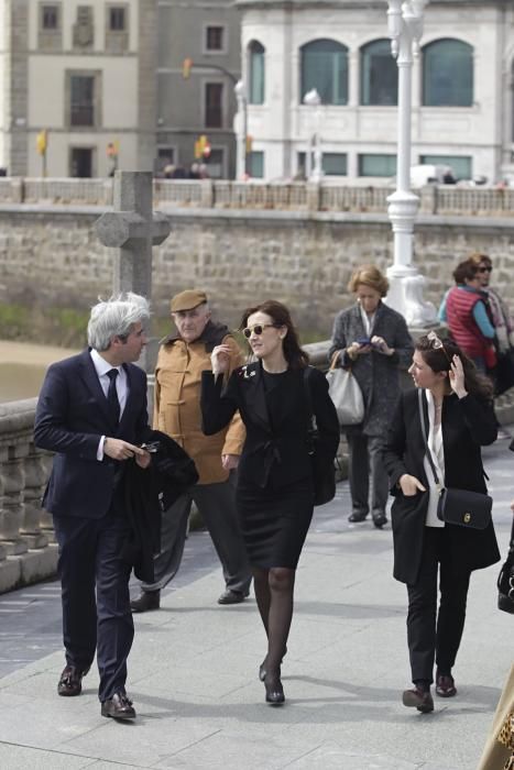 Funeral por Ichu Salazar-Simpson Bosh en la iglesia de San Pedro de Gijón