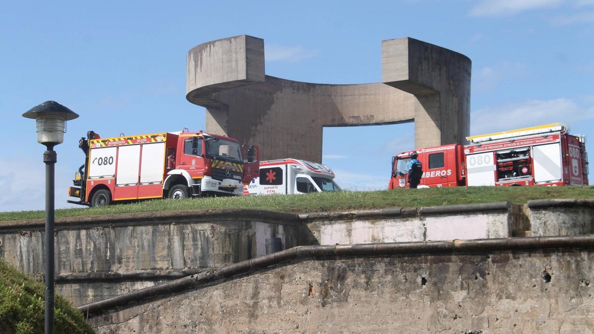 Operativo de bomberos, en una imagen de archivo.