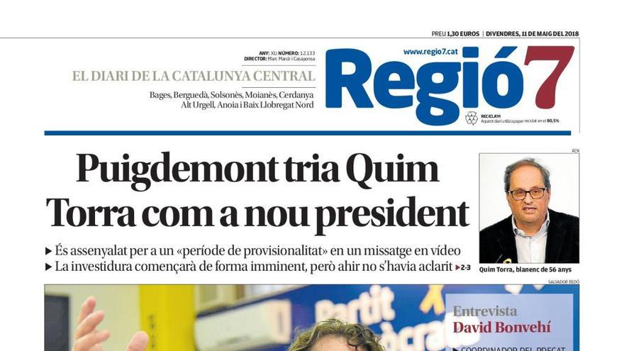 Què diuen els titulars en paper d&#039;aquest divendres?