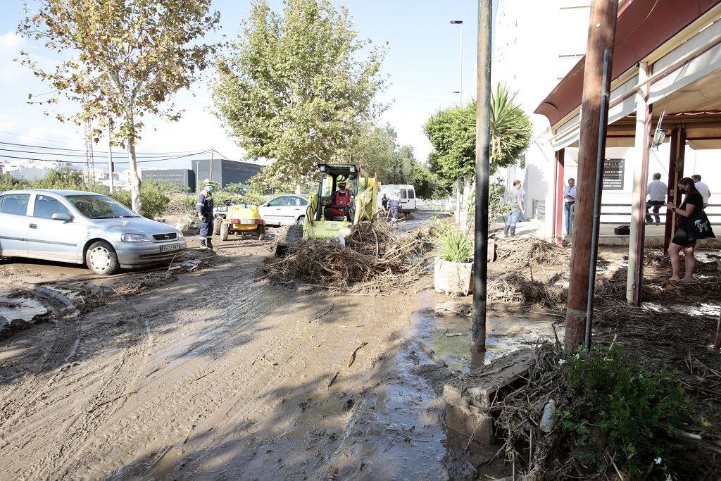 Estas son las imágenes que deja la DANA a su paso por Águilas