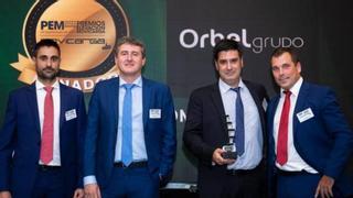 Orbelgrupo, premiada como mejor empresa de carretillas del año en los premios Movicarga