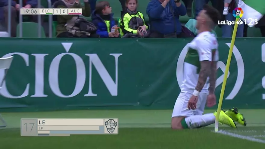 LaLiga 123: Elche - Alcorcón (3-1)
