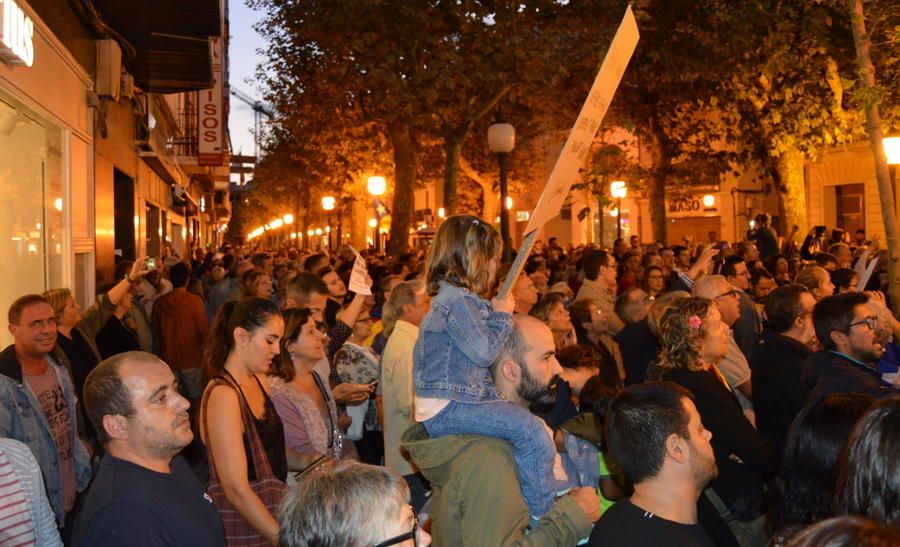 Més de mil persones s''han concentrat a Blanes