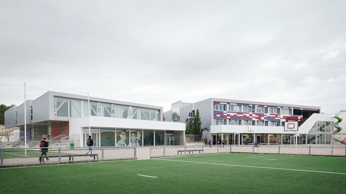 El Colegio Británico de Aragón, en una imagen de archivo.