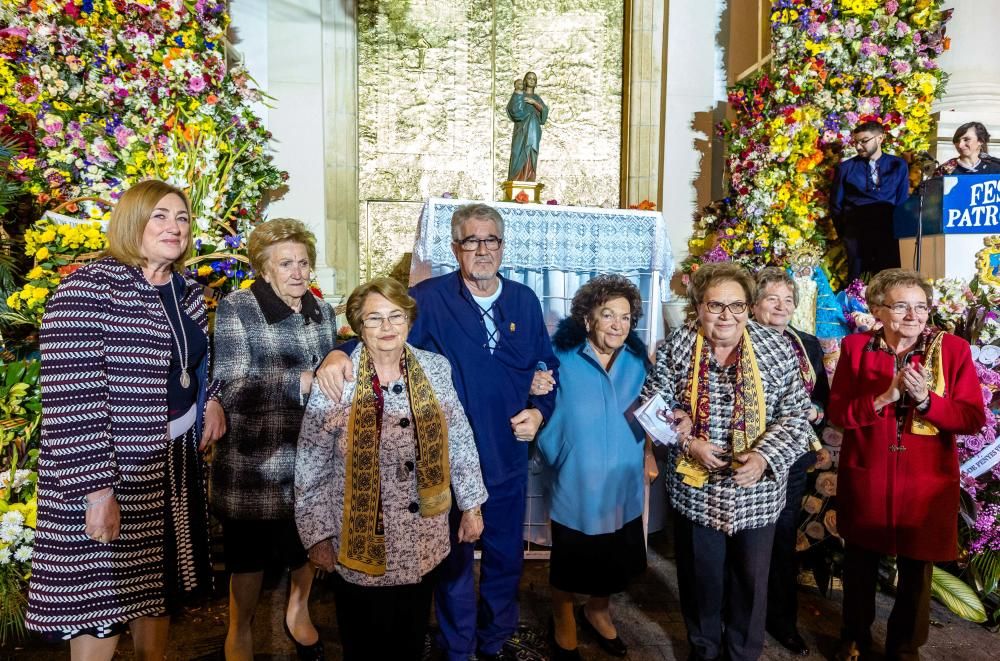 La Ofrenda a la Virgen del Sufragio en Benidorm