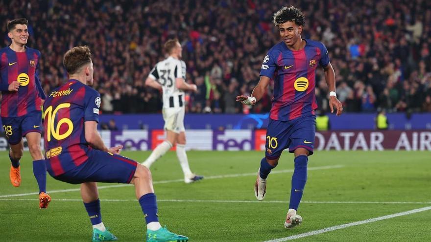 FC Barcelona - Newcastle I El gol de Fermín López