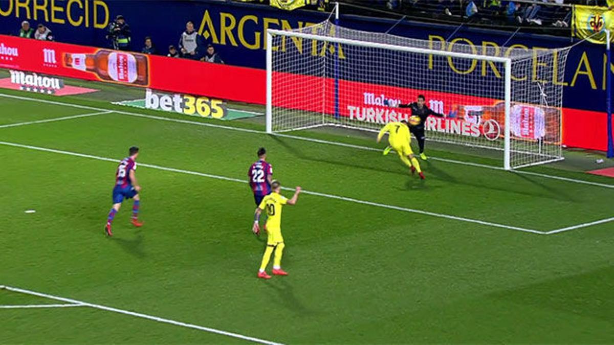 LALIGA | Villarreal - Levante (2-1): El increíble paradón de Oier