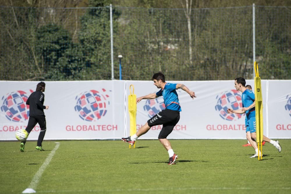 Entrenamiento del Real Oviedo