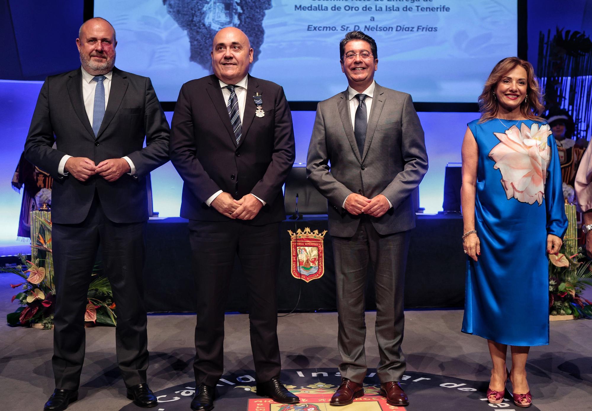 Entrega de las Medallasde Oro de Tenerife