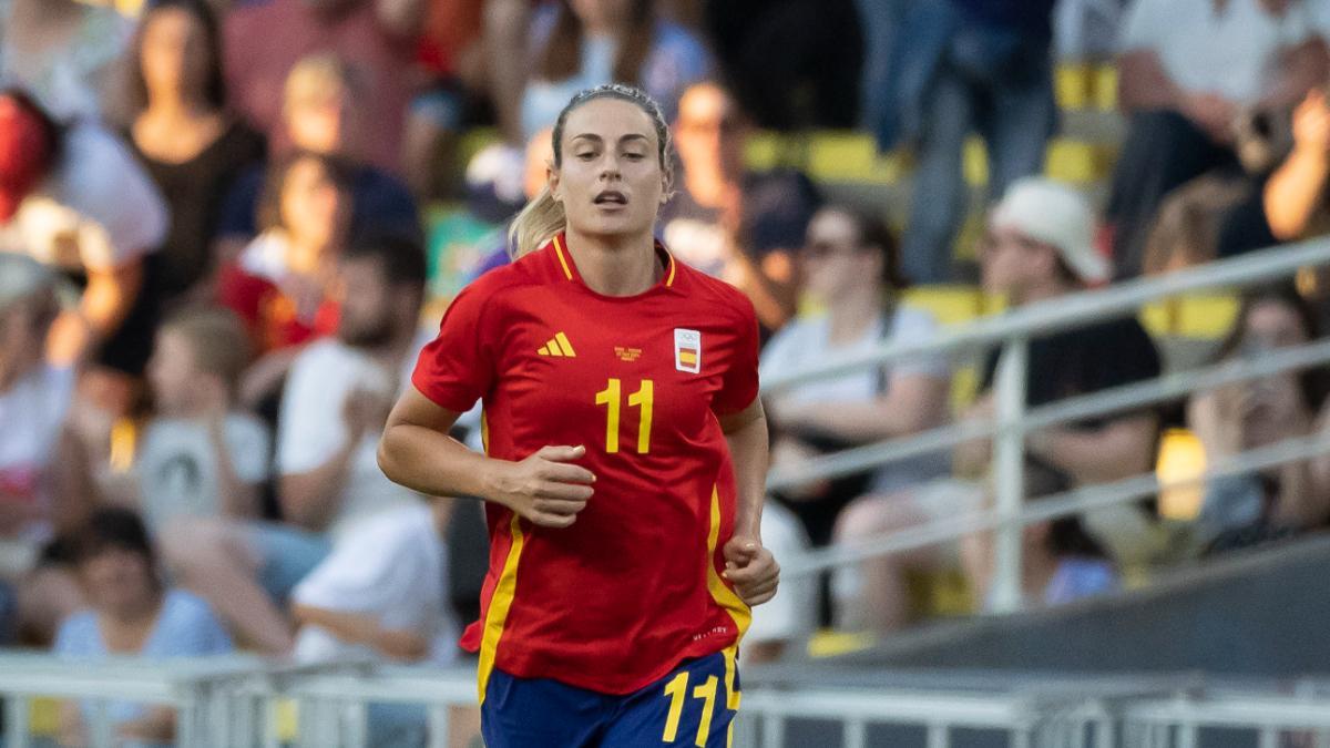 Alexia Putellas anotó el gol de la victoria ante Nigeria