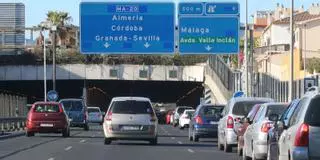 La densidad de tráfico en las rondas de Málaga se multiplica tras la pandemia