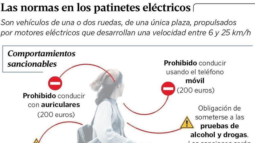 Herido el conductor de un patinete al chocar contra un turismo en Cartagena