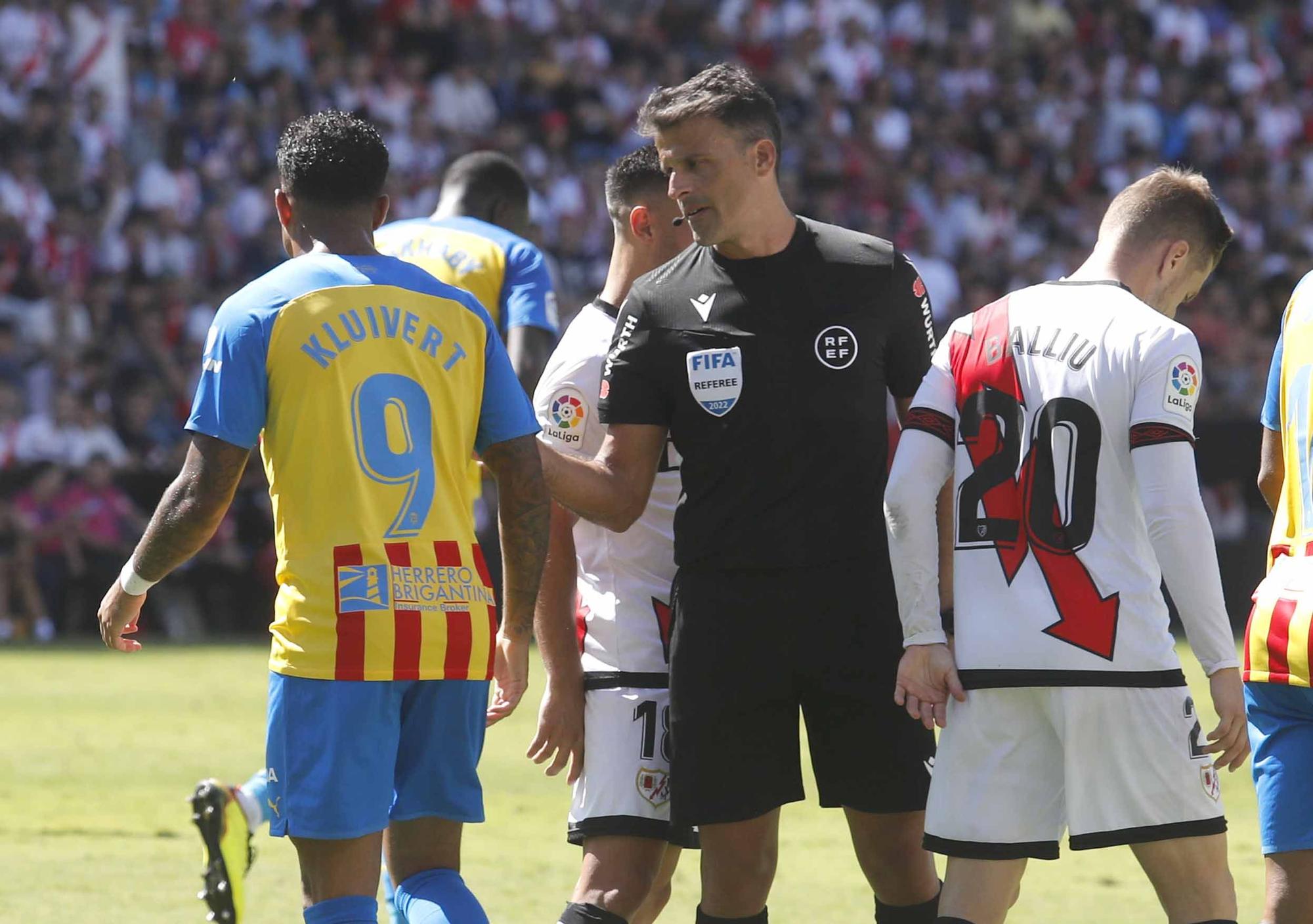 El Rayo - Valencia, en imágenes