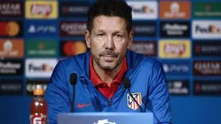 Simeone: "Soy un agradecido absolutamente al Atlético"