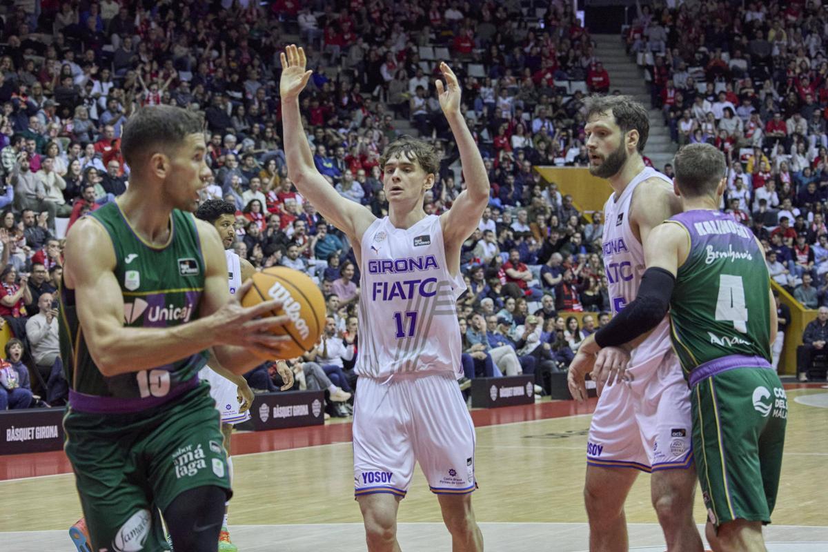 Les imatges del Bàsquet Girona - Unicaja