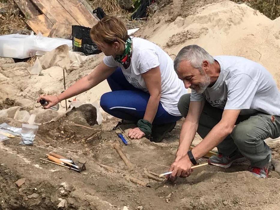 El yacimiento de Adro Vello sale a flote