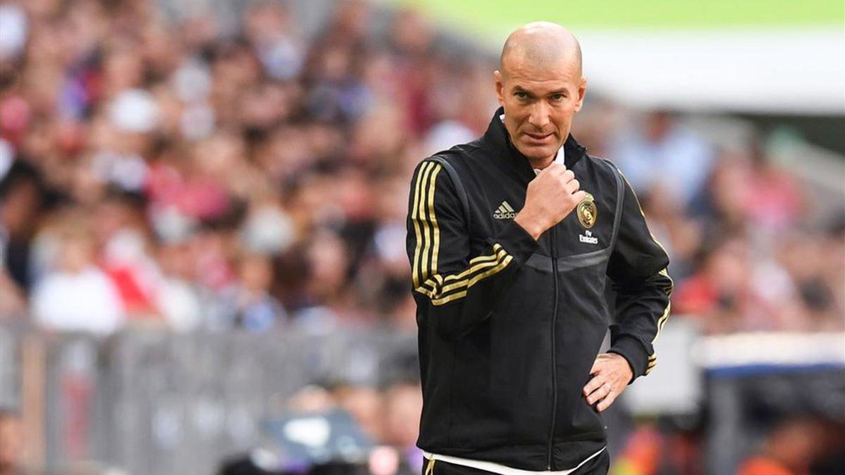 Zidane, a pesar de la derrota frente al Tottenham, considera que el equipo está a un buen nivel.