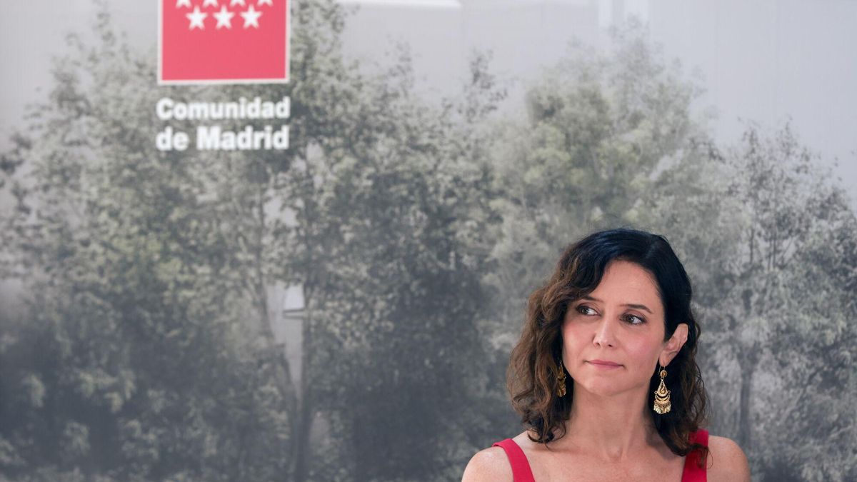 La presidenta de la Comunidad de Madrid, Isabel Díaz Ayuso.