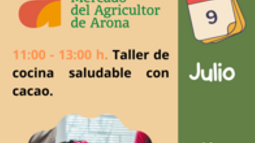 Actividades en el Mercado del Agricultor el día 9 de Julio