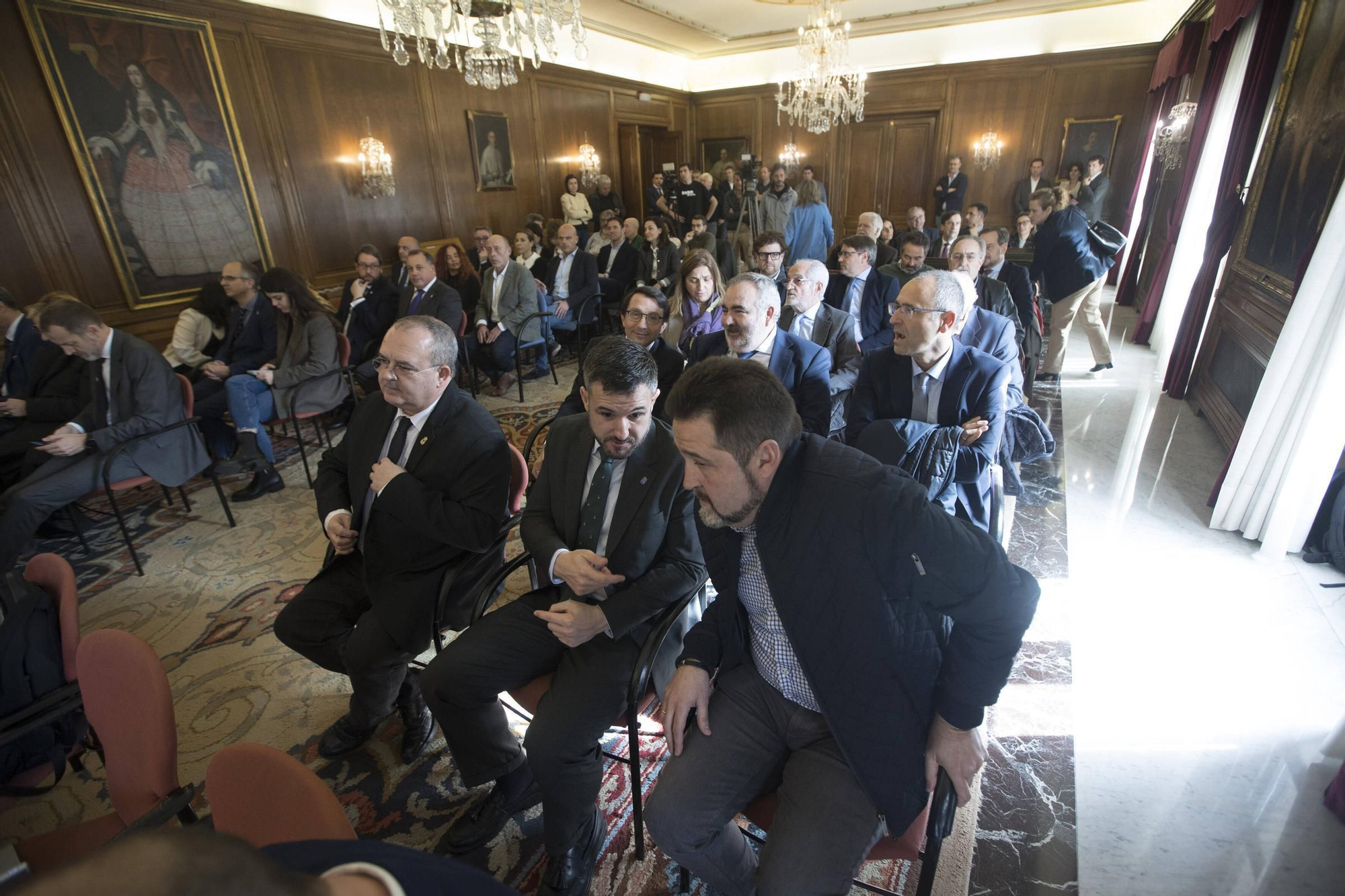 EN IMÁGENES: Así ha sido la visita a Avilés de Óscar Puente, ministro de Transportes y Movilidad Sostenible