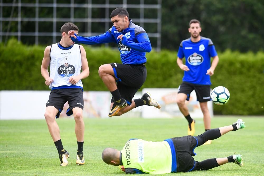 Sesión de entrenamiento en Vilalba