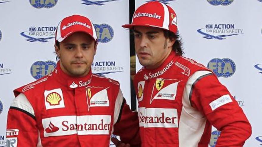 Ferrari confirma a Alonso y Massa como sus pilotos para el 2012