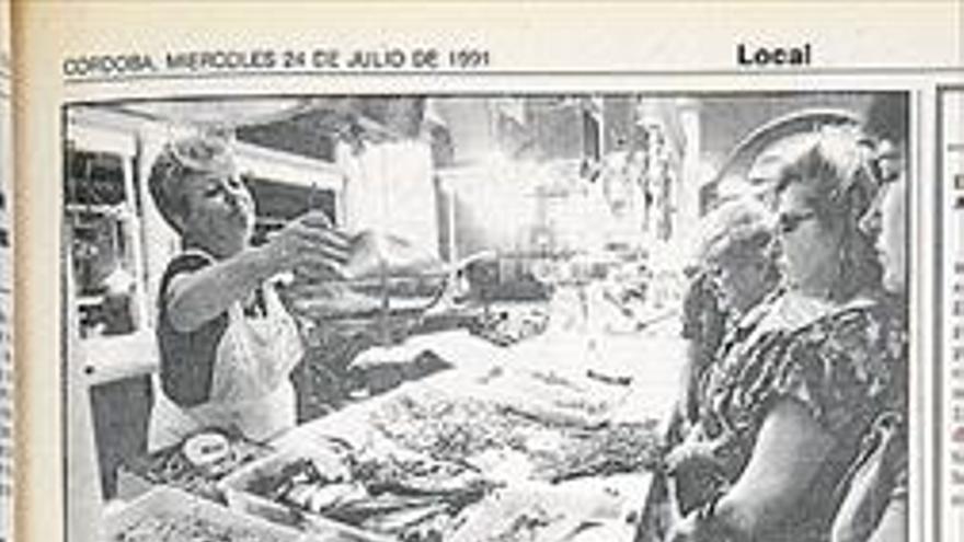 Hace 25 años Miércoles, 24 de julio de 1991 La venta de pescado queda regularizada tras la huelga