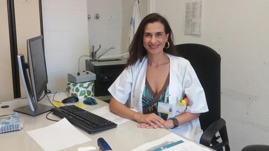 La doctora Cebrián, autora del estudio, es médico de Familia en el centro de San Antón.