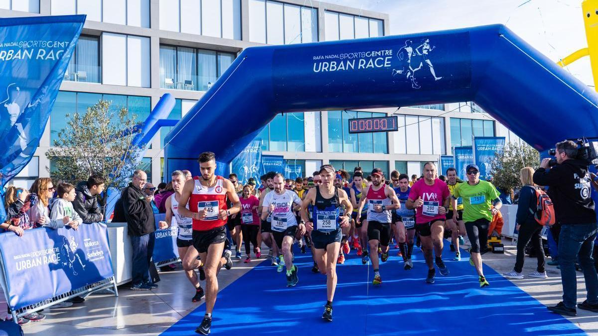 Imagen de la salida de la Urban Race en una anterior edición en Manacor