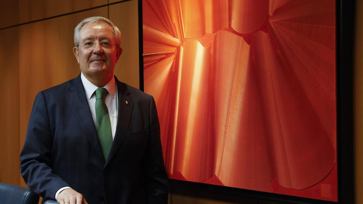 Antonio Romero, director general de Caja Rural de Asturias.