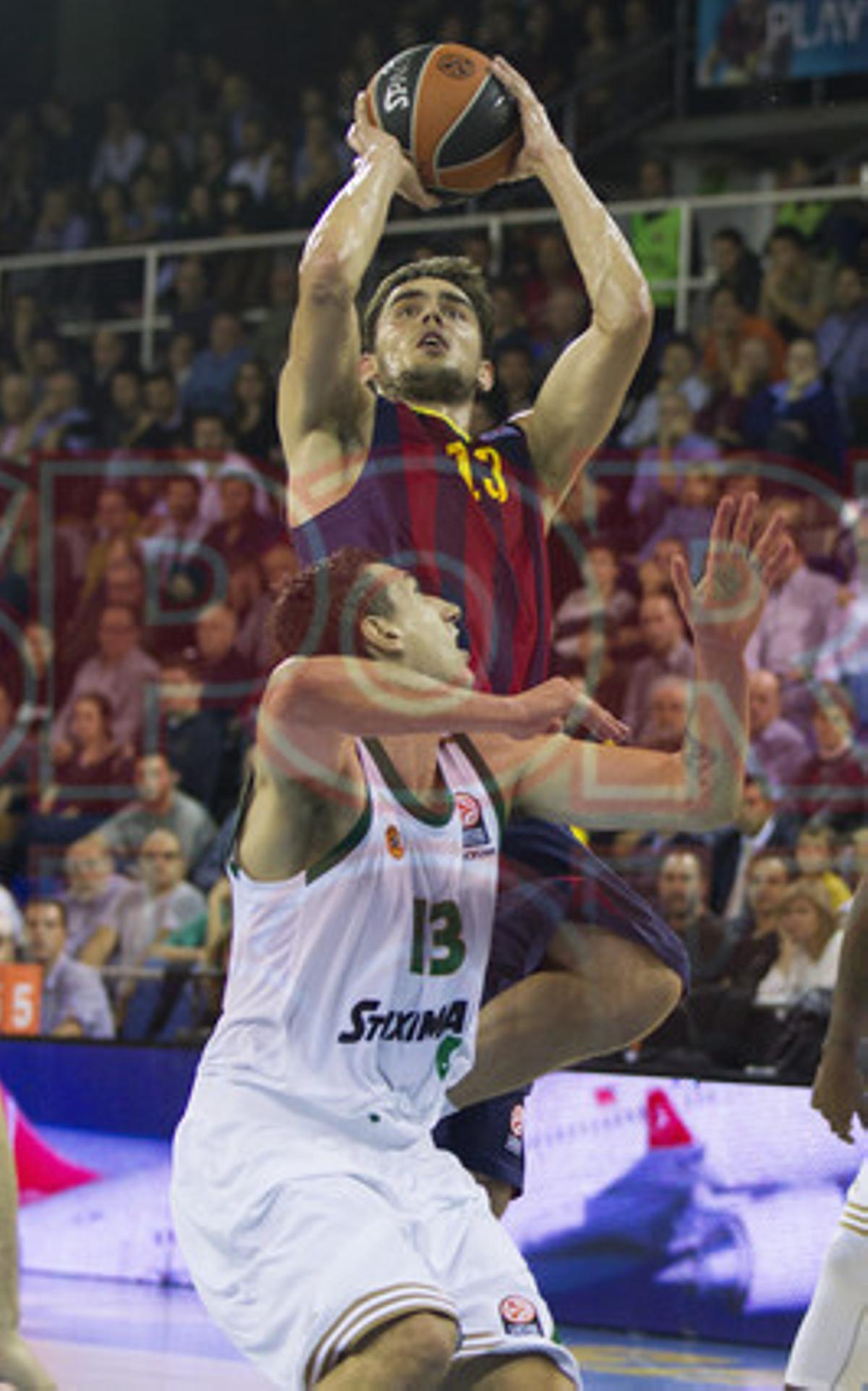 Las imágenes del FC Barcelona - Panathinaikos