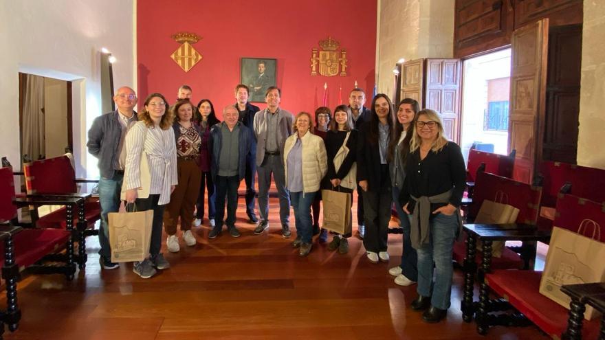 Receopció oferida per l'Ajuntament en el Saló Noble.