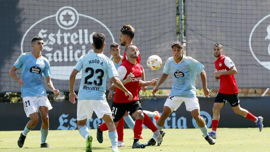 Trabajado empate del Celta B en Alcorcón