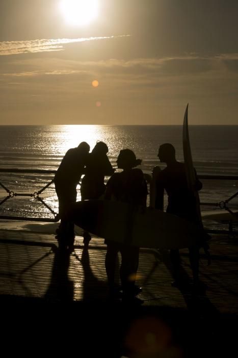 Puestas de sol en Salinas