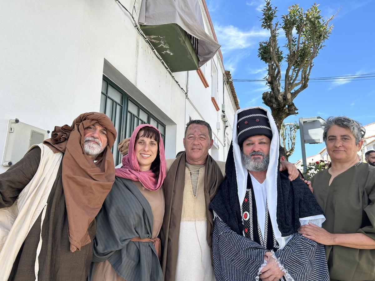 Paco Abel Vellarino, Maite Vallecillo, Modesto Romasanta, Antonio Nogales y Memé Tabares.